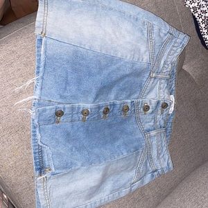 Woman’s Jean Skirt - Medium